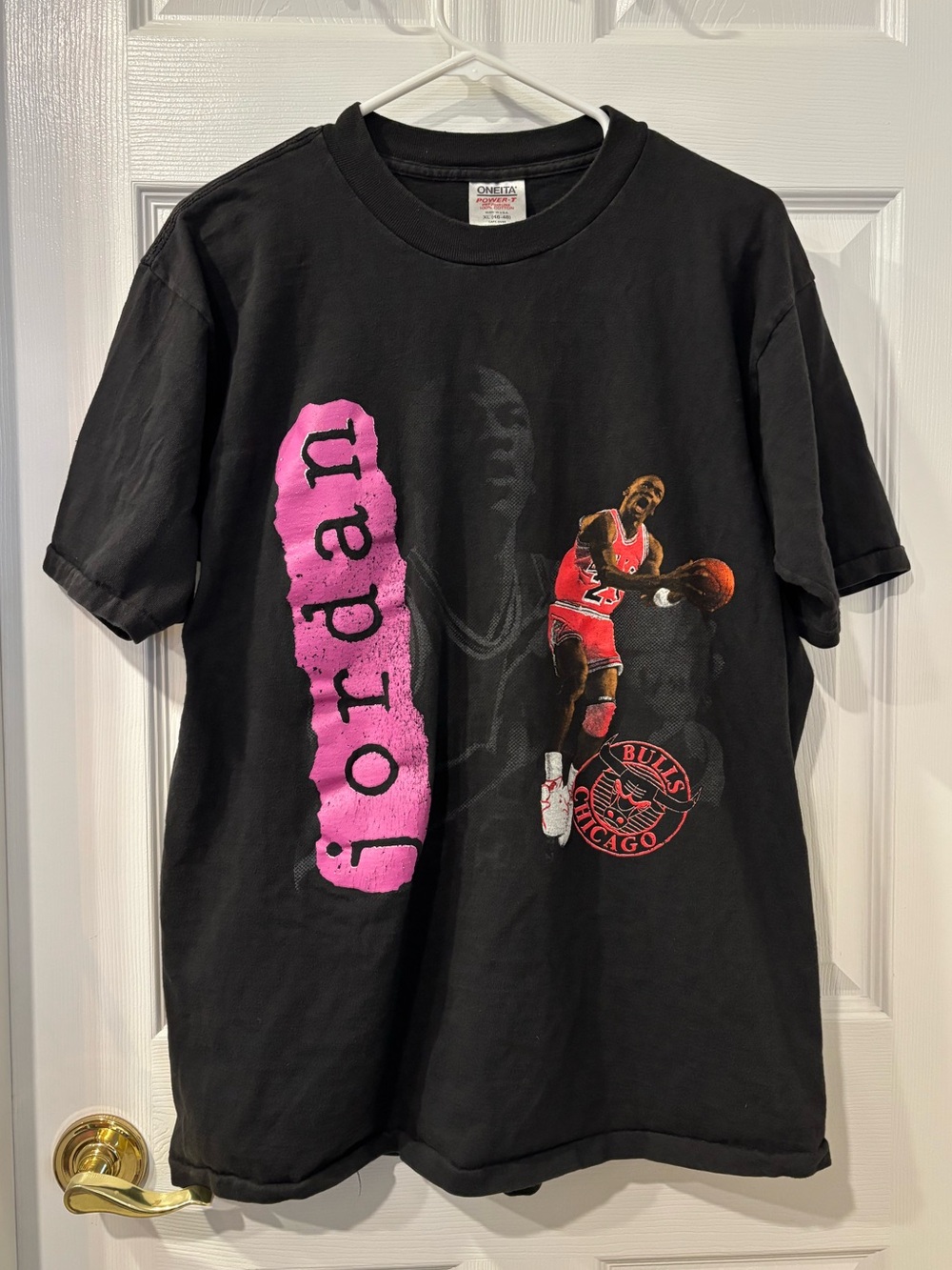 Vintage Micheal Jordan Black Tee